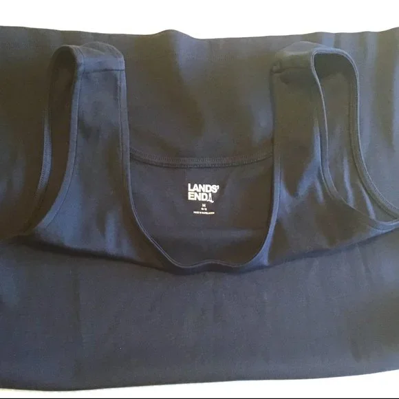 NWOT Lands' End Navy Tank - Picture 2 of 2